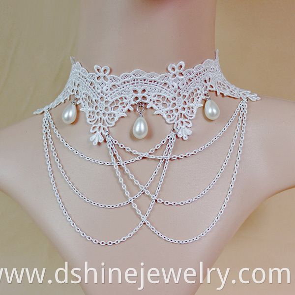 fancy choker necklace